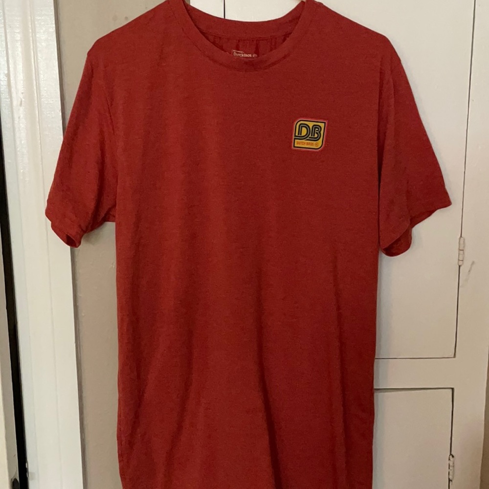 Pale red DB shirt!
